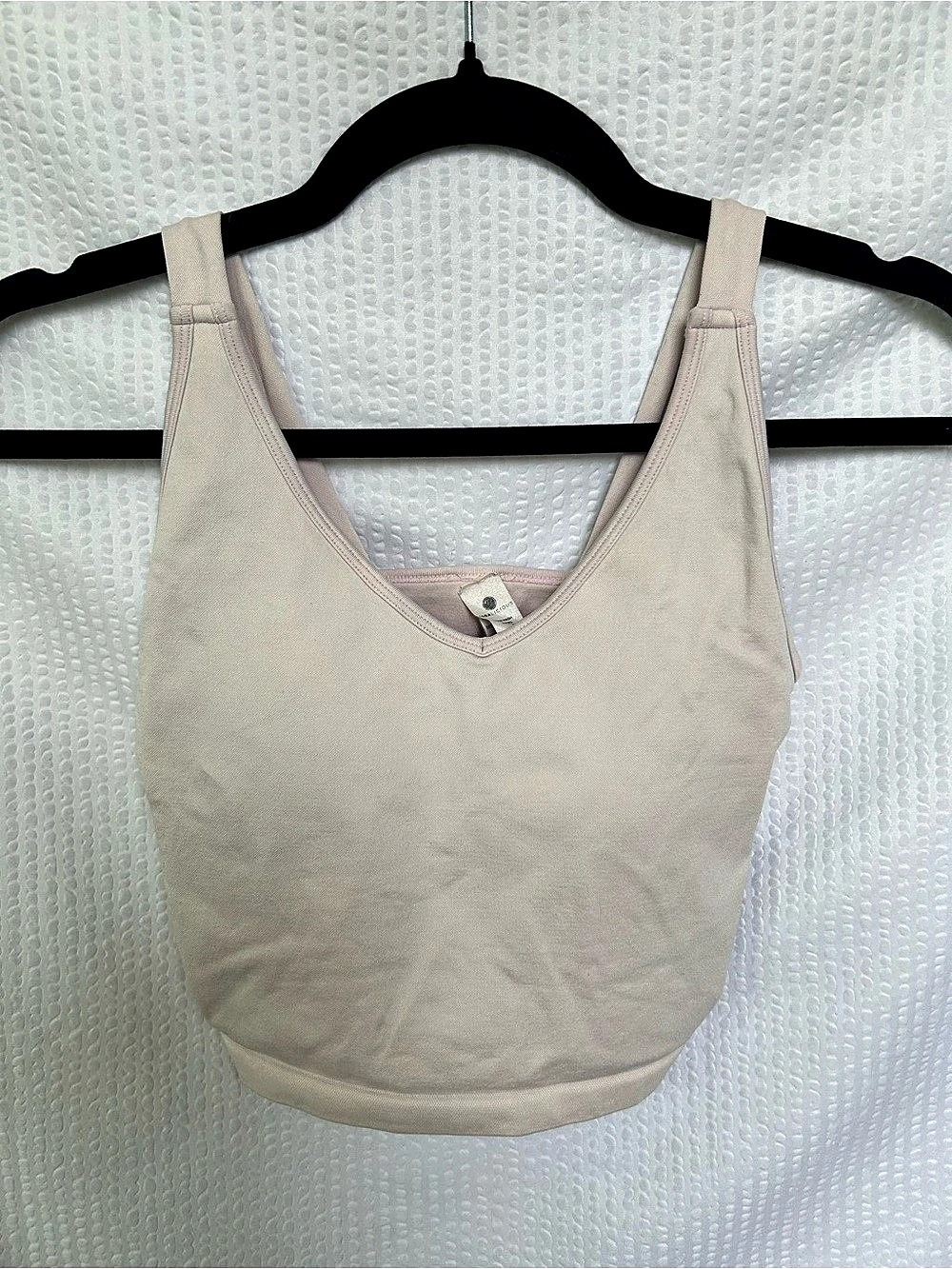 Yogalicious Sports Bra Athletic Tank in Light Pink Size Medium Like New